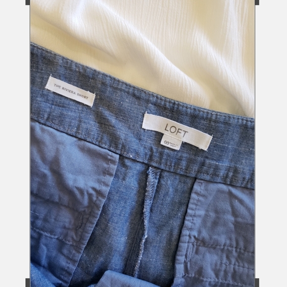 Loft scallop hem shorts - Picture 6 of 8